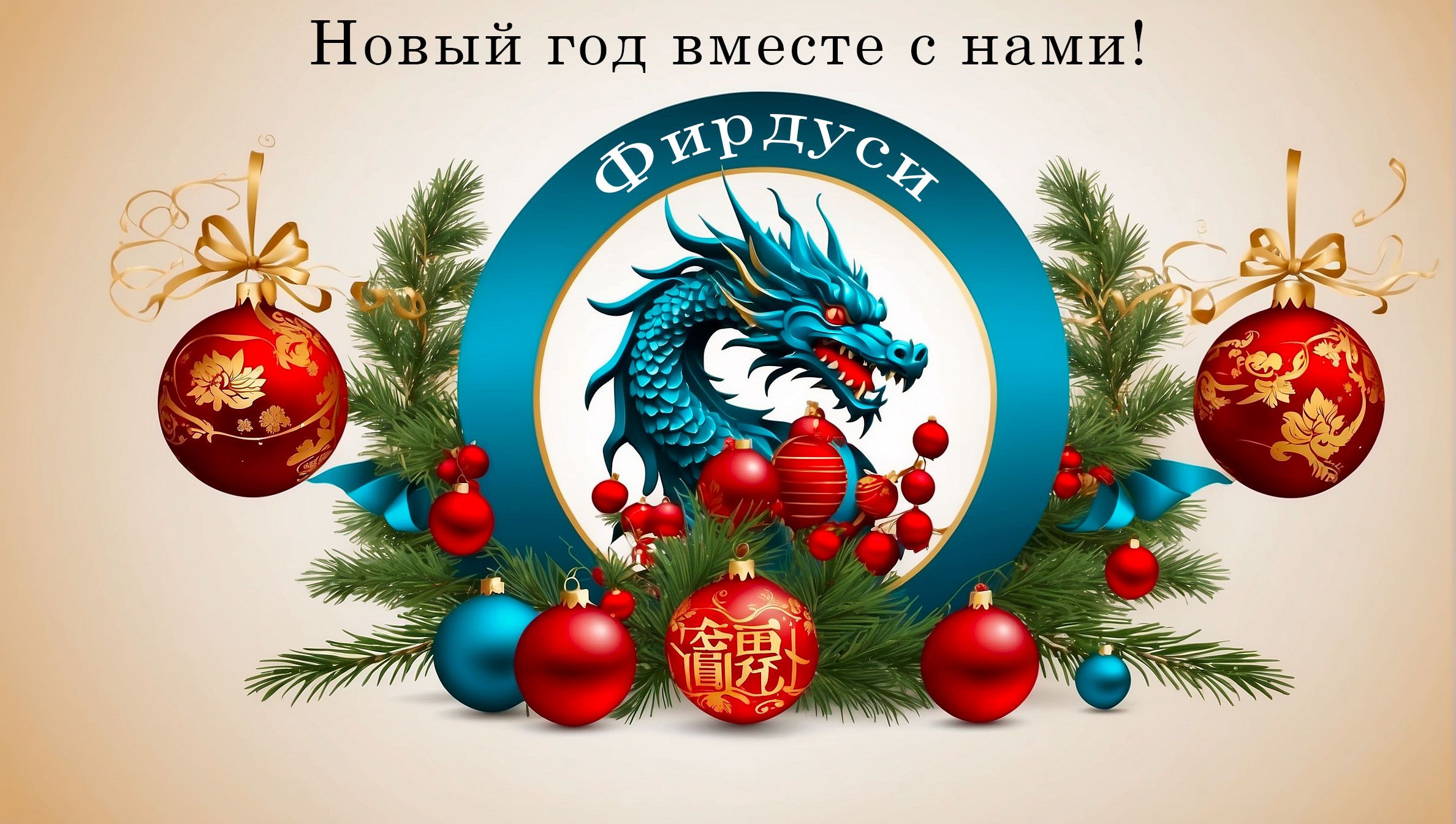 Встречайте новый год вместе с нами!